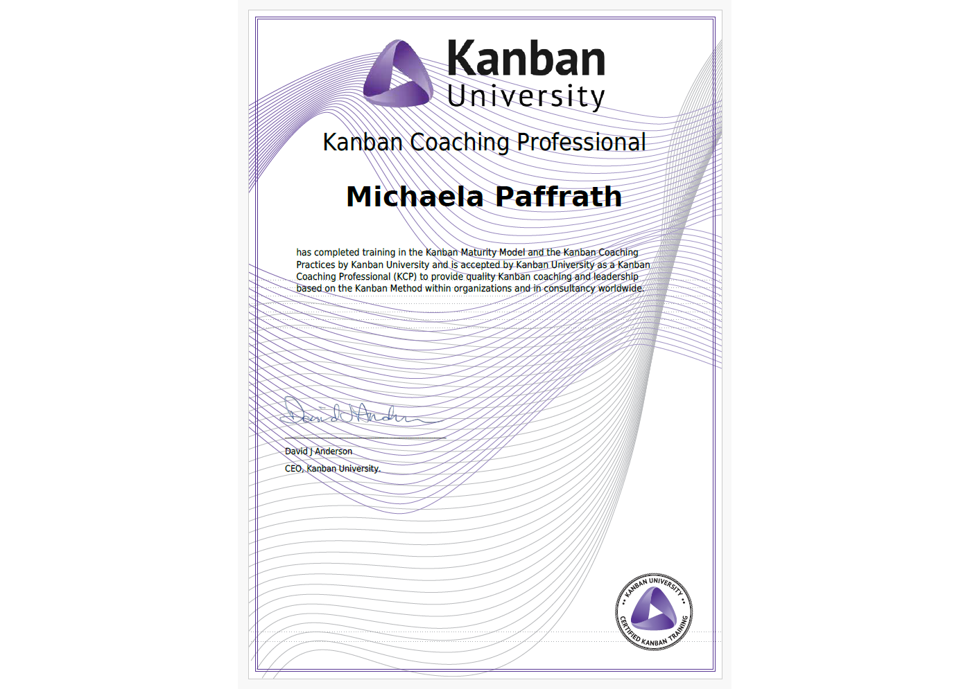 Kanban Coaching Professional